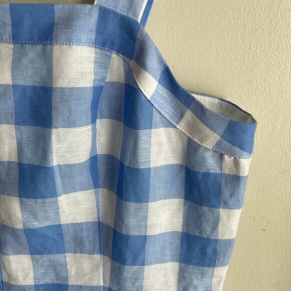 J.Crew Gingham Button-front Dress - Picture 4 of 16